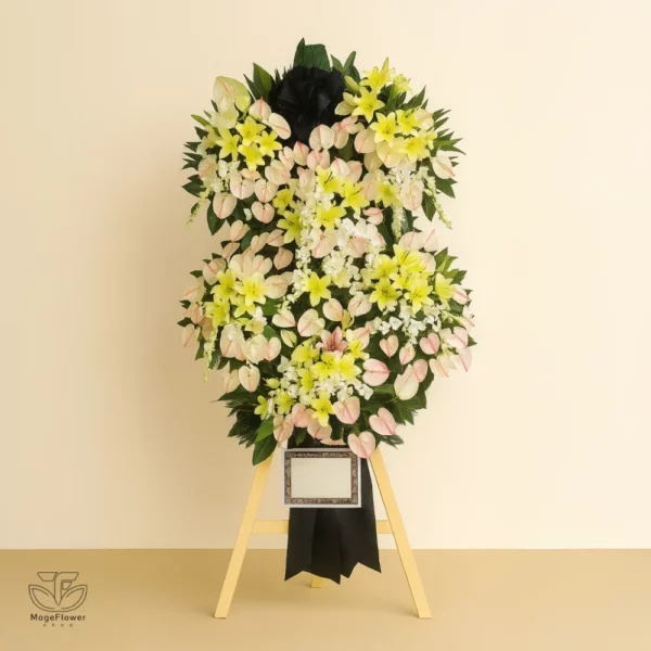 تاج گل دو طبقه 2315