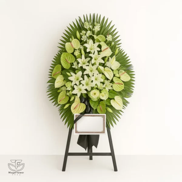 تاج گل یک طبقه کد 3379