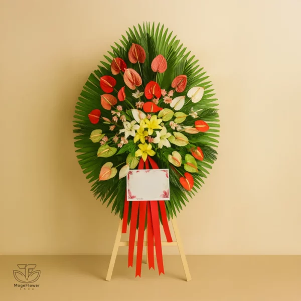 تاج گل یک طبقه کد 3274