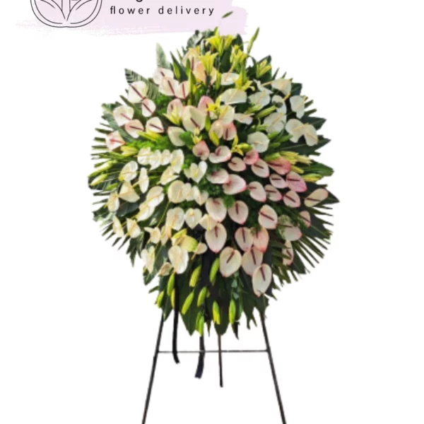 تاج گل فانتزی برای تسلیت کد 2021