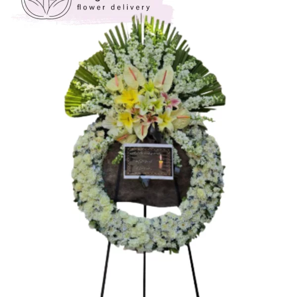 تاج گل درباری برای تسلیت کد 2024