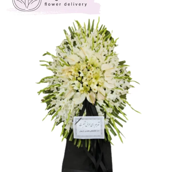 تاج گل یک طبقه کد 3003