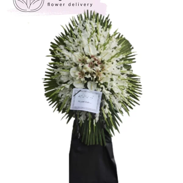 تاج گل یک طبقه کد 3006