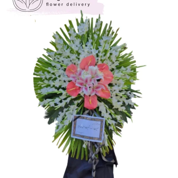 تاج گل یک طبقه کد 3010