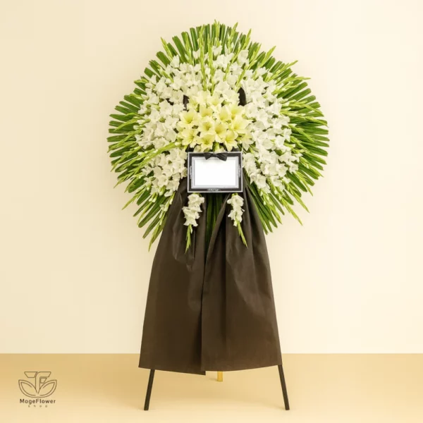 تاج گل یک طبقه کد 3051