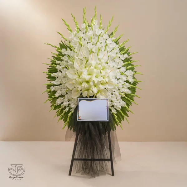 تاج گل یک طبقه کد 3068