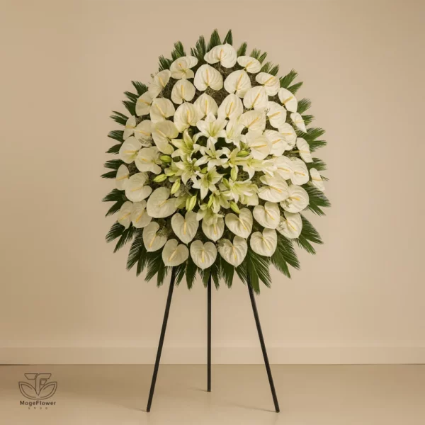 تاج گل یک طبقه کد 3138