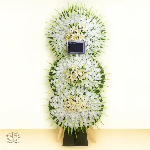 تاج گل سه طبقه کد 3184