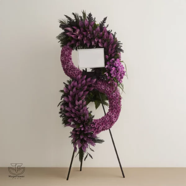 تاج گل درباری دو طبقه کد 3230