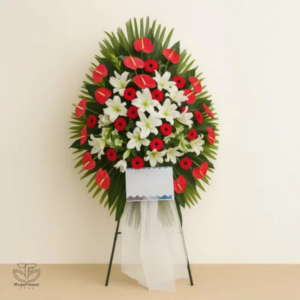 تاج گل یک طبقه کد 3231