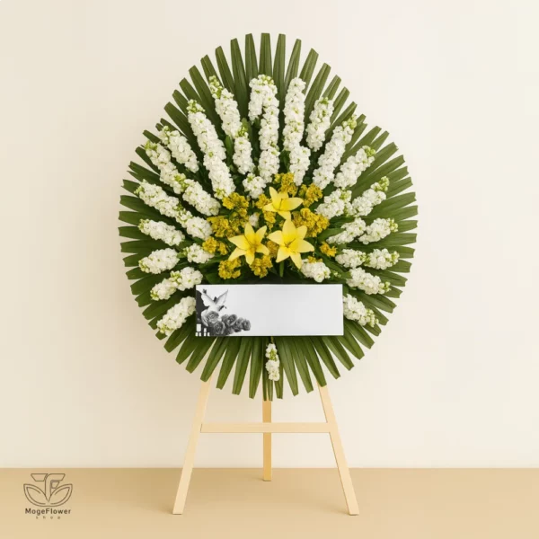 تاج گل یک طبقه کد 3236