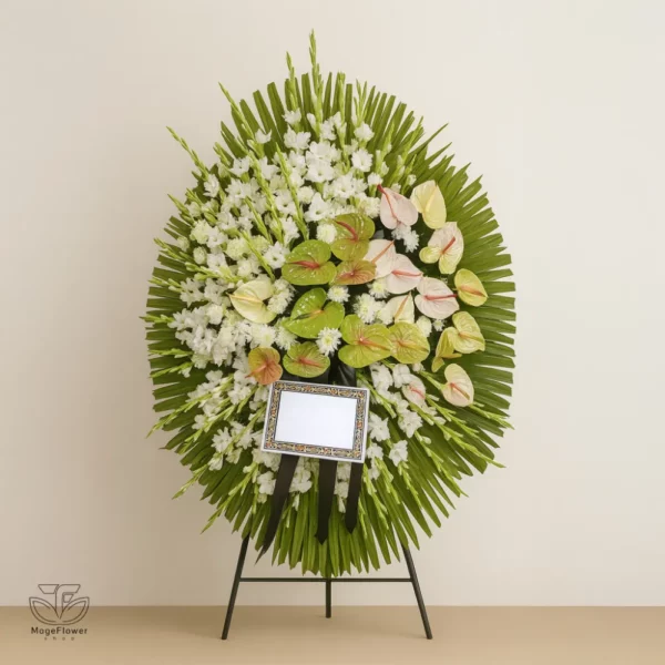 تاج گل یک طبقه کد 3241