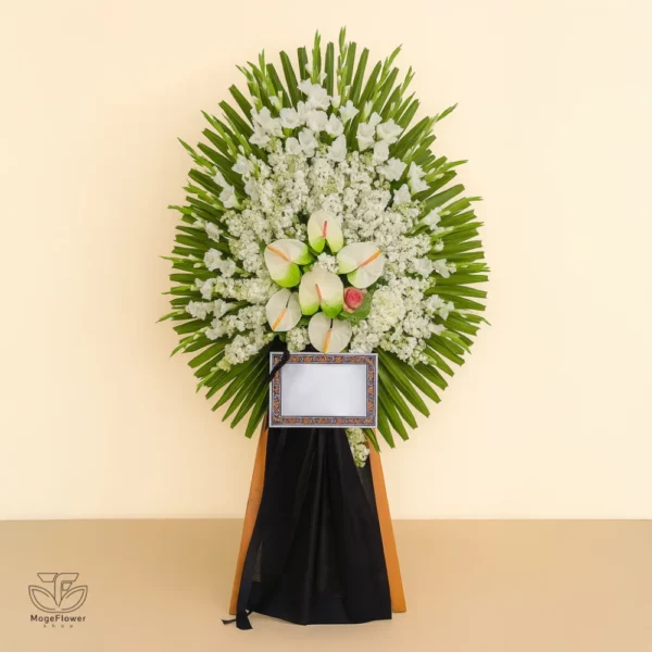 تاج گل یک طبقه کد 3247