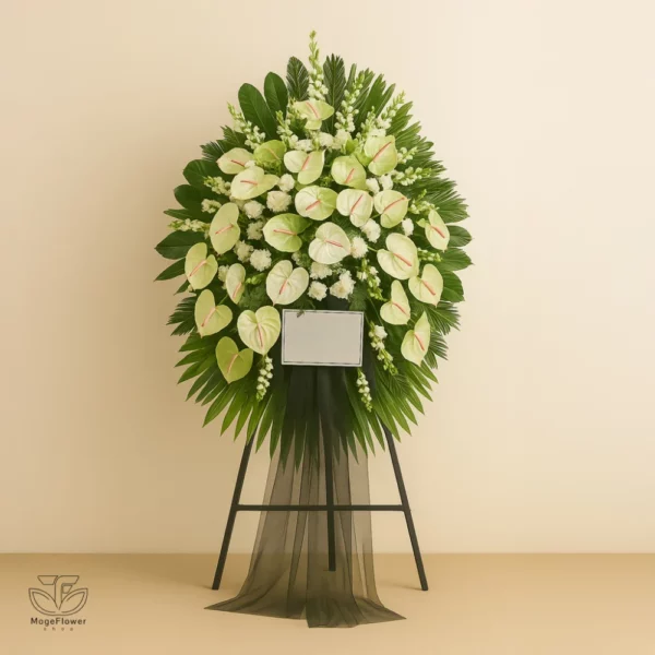 تاج گل یک طبقه کد 3248