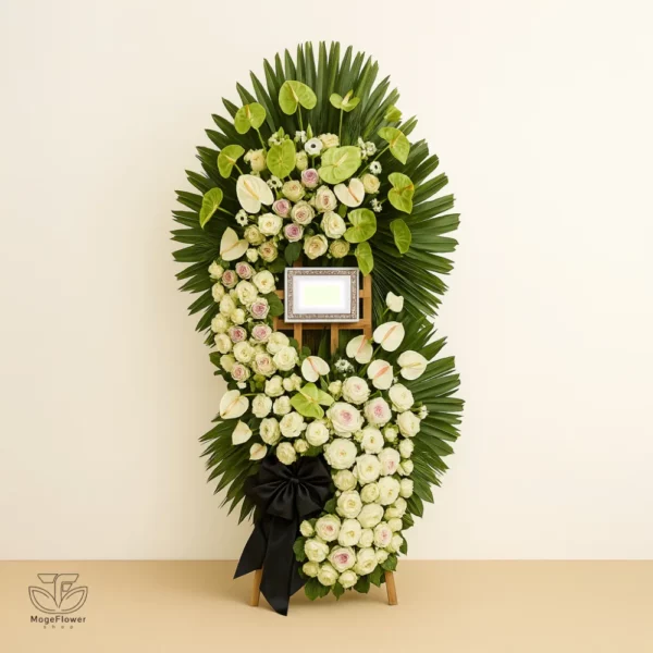 تاج گل دو طبقه کد 3249