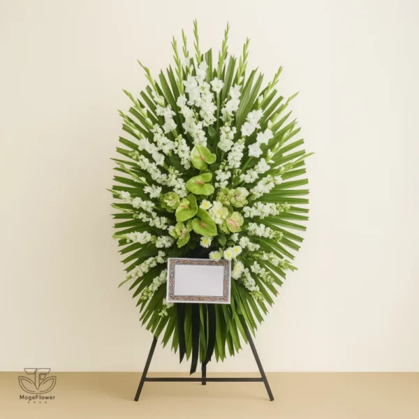 تاج گل یک طبقه کد 3252