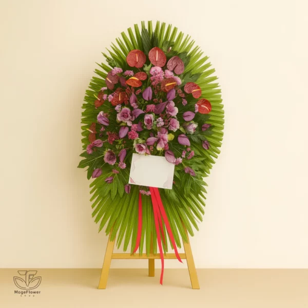 تاج گل یک طبقه کد 3253