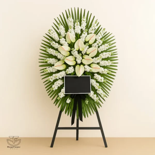 تاج گل یک طبقه کد 3257