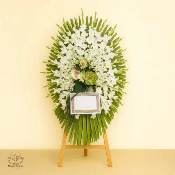 تاج گل یک طبقه کد 3263