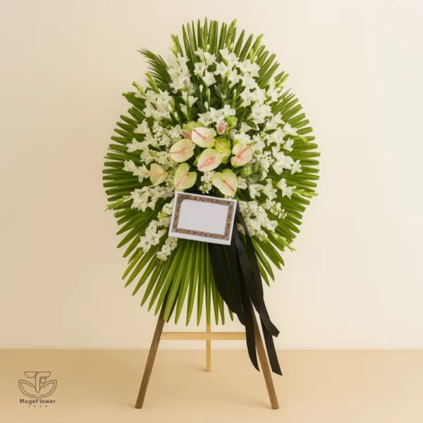 تاج گل یک طبقه کد 3269