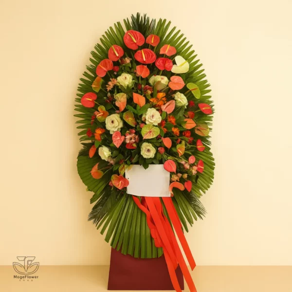 تاج گل یک طبقه کد 3276