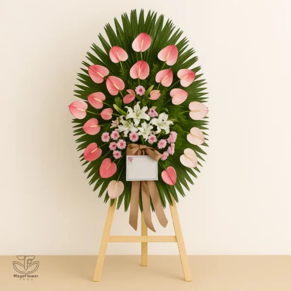 تاج گل یک طبقه کد 3282