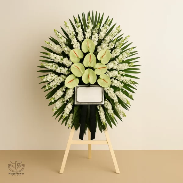 تاج گل یک طبقه کد 3283