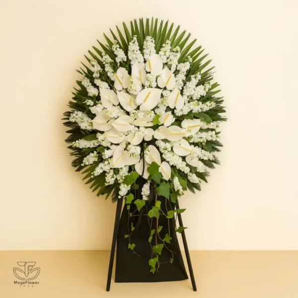 تاج گل یک طبقه کد 3288