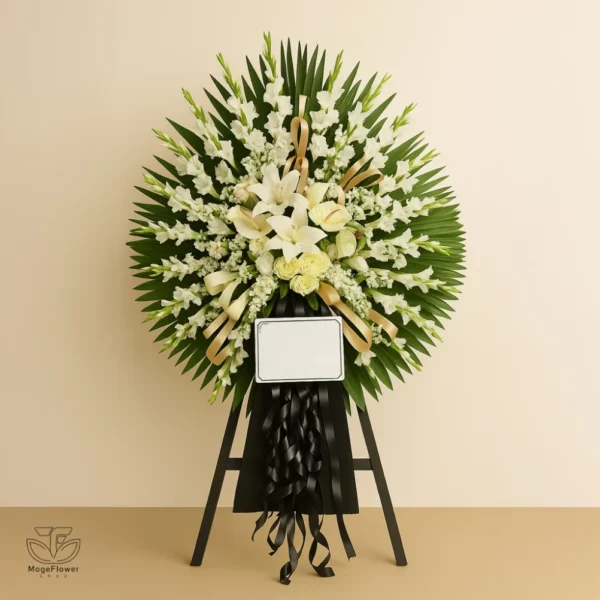 تاج گل یک طبقه کد 3294