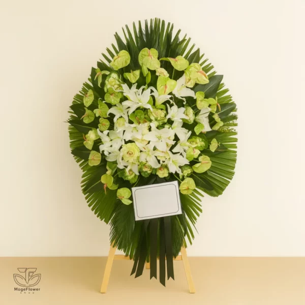 تاج گل یک طبقه کد 3297