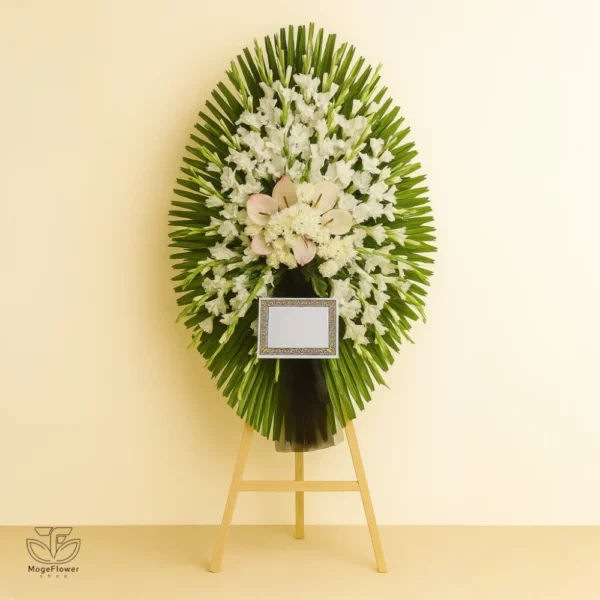 تاج گل یک طبقه کد 3298