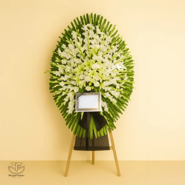 تاج گل یک طبقه کد 3304