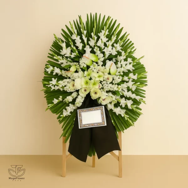 تاج گل یک طبقه کد 3307