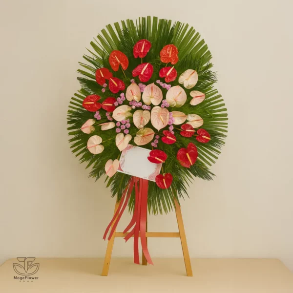 تاج گل یک طبقه کد 3308