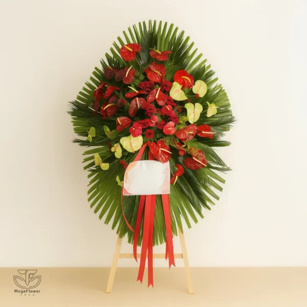 تاج گل یک طبقه کد 3310