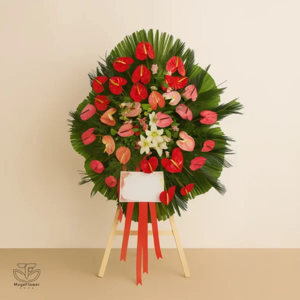 تاج گل یک طبقه کد 3311