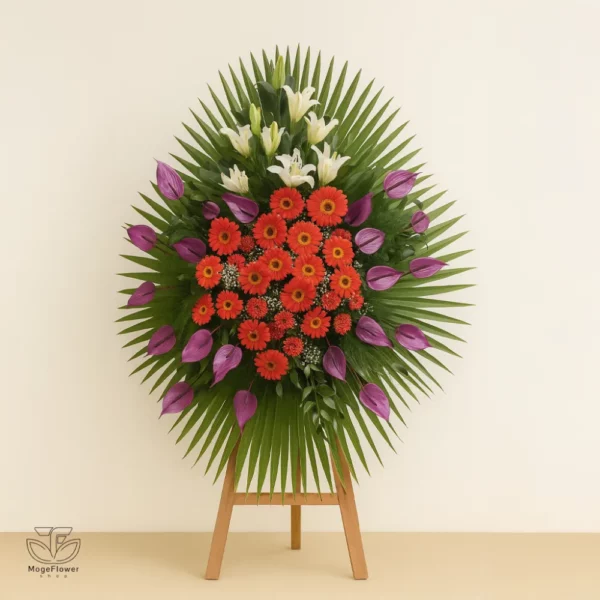 تاج گل یک طبقه کد 3320