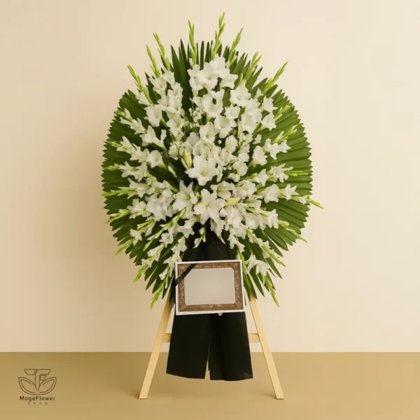 تاج گل یک طبقه کد 3323