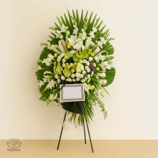 تاج گل یک طبقه کد 3343