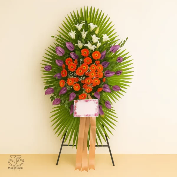 تاج گل یک طبقه کد 3359