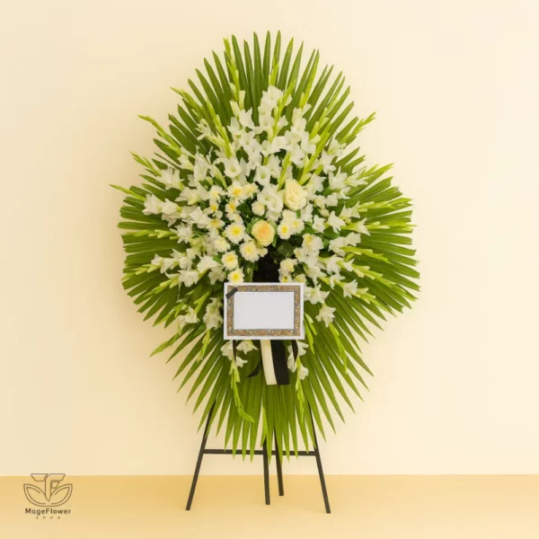 تاج گل یک طبقه کد 3366