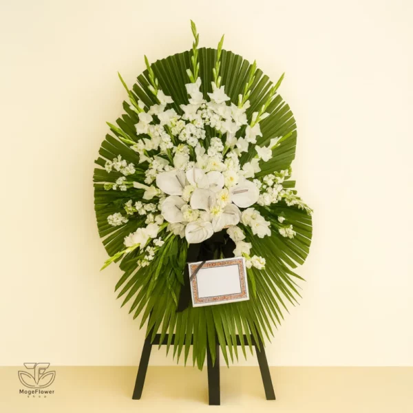 تاج گل یک طبقه کد 3373