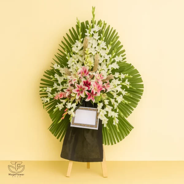 تاج گل یک طبقه کد 3375