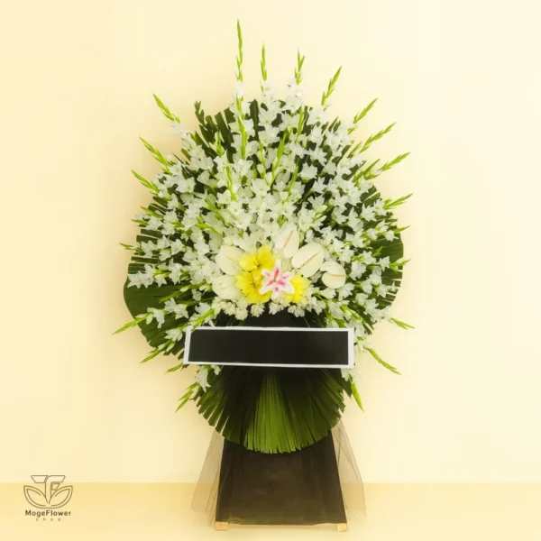 تاج گل یک طبقه کد 3385