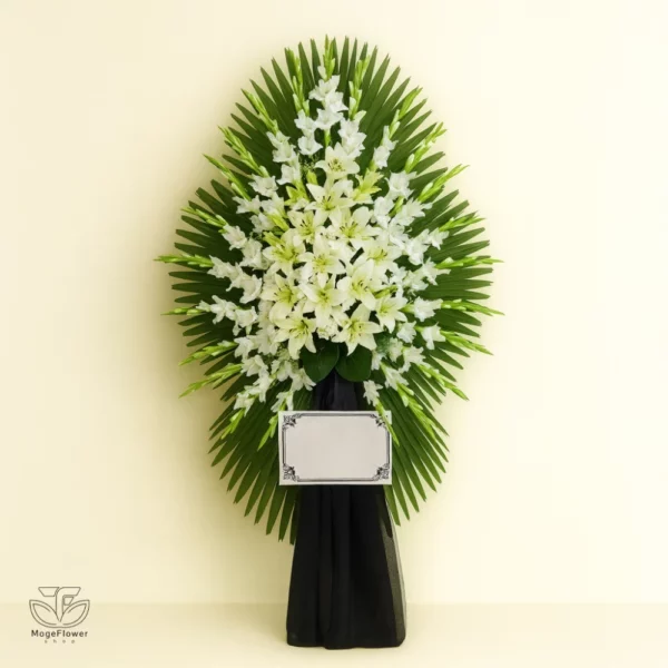 تاج گل یک طبقه کد 3391