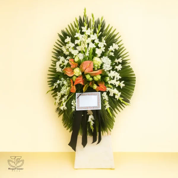 تاج گل یک طبقه کد 3396