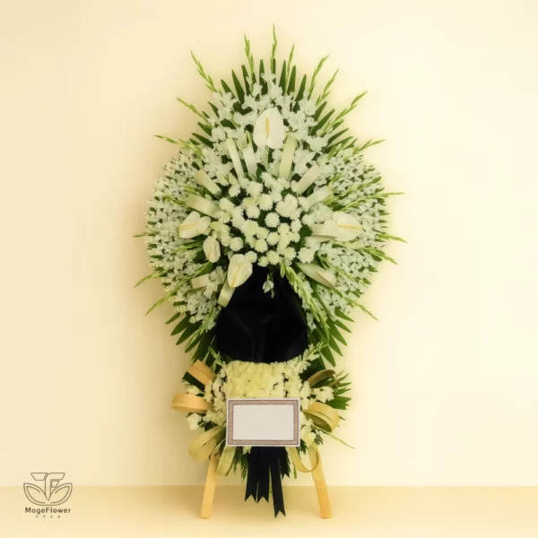 تاج گل یک طبقه کد 3397