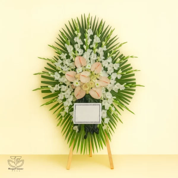 تاج گل یک طبقه 3402