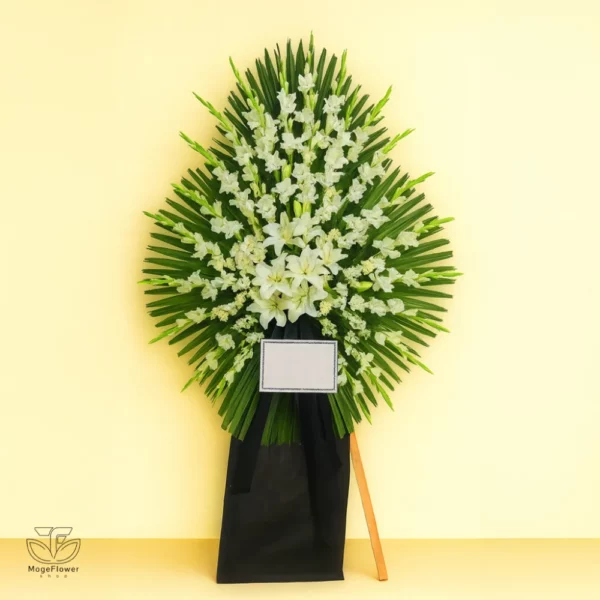 تاج گل یک طبقه کد 3304