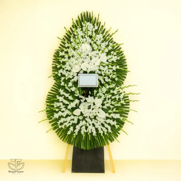 تاج گل دو طبقه کد 3408